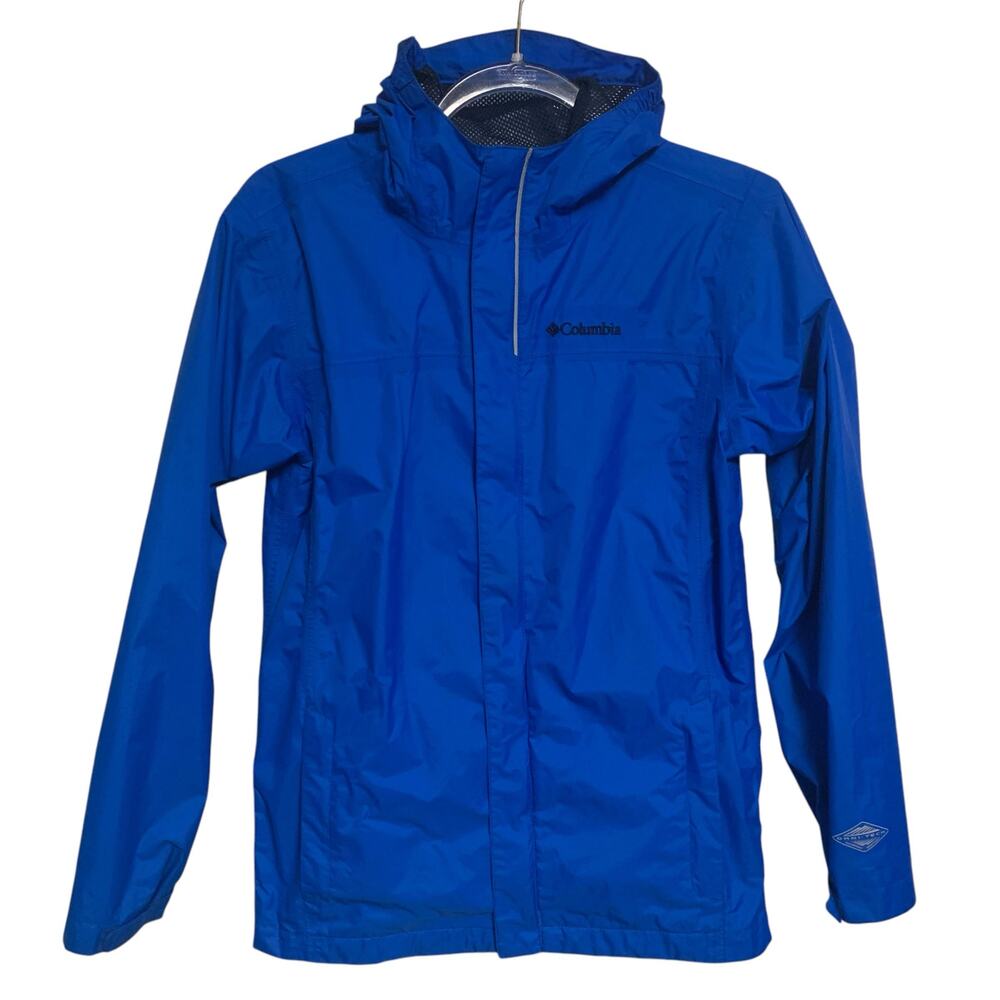 Columbia Omni-Tech Waterproof Windbreaker Boys Size L (14/16)